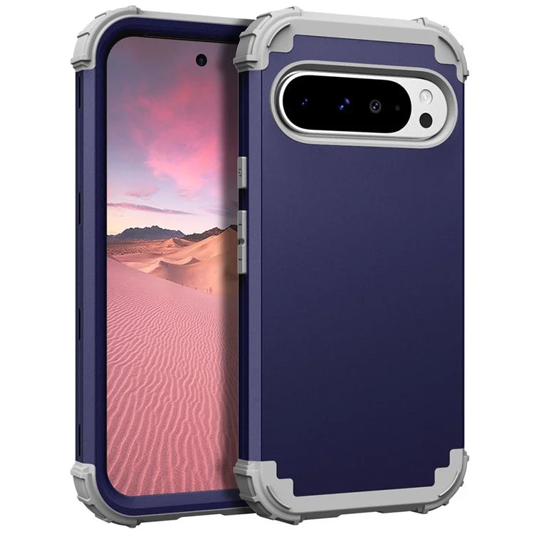 L-Style For Google Pixel 9 Pro XL Case Shockproof PC + TPU Phone Back Cover