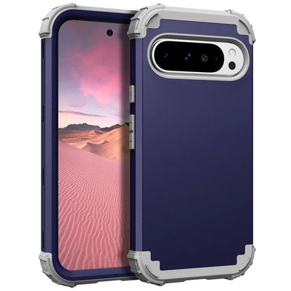 L-Style For Google Pixel 9 Pro XL Case Shockproof PC + TPU Phone Back Cover
