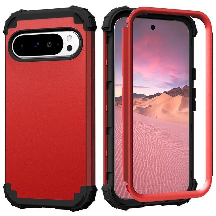 L-Style For Google Pixel 9 Pro XL Case Shockproof PC + TPU Phone Back Cover