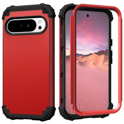 L-Style For Google Pixel 9 Pro XL Case Shockproof PC + TPU Phone Back Cover