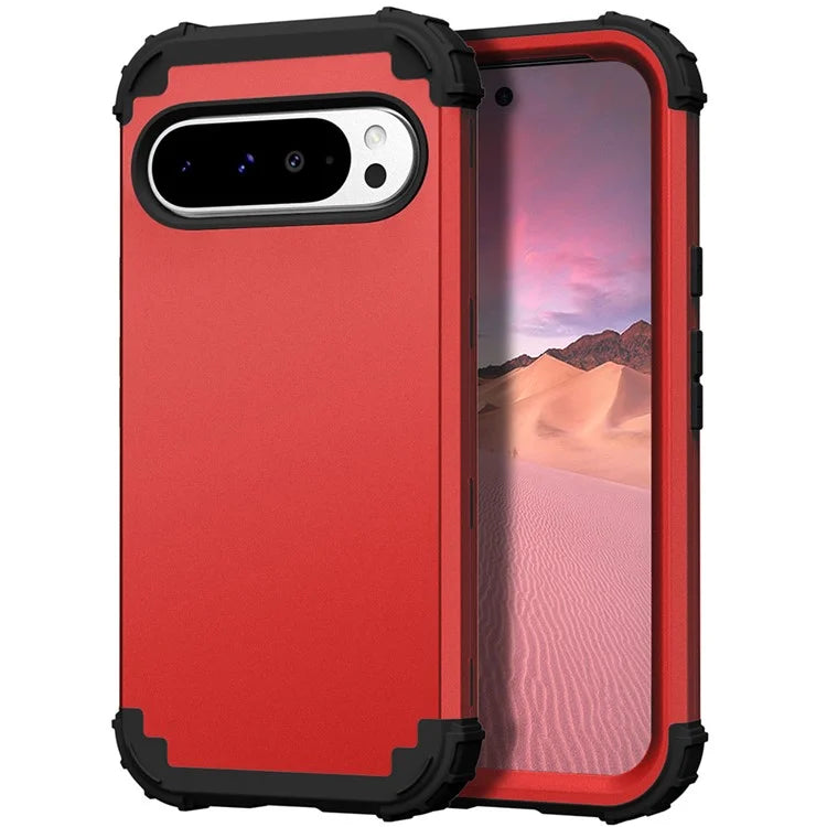 L-Style For Google Pixel 9 Pro XL Case Shockproof PC + TPU Phone Back Cover