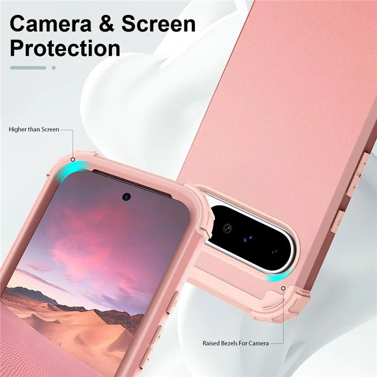 L-Style For Google Pixel 9 Pro XL Case Shockproof PC + TPU Phone Back Cover
