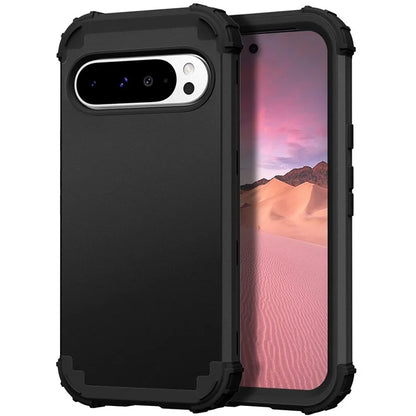 L-Style For Google Pixel 9 Pro XL Case Shockproof PC + TPU Phone Back Cover