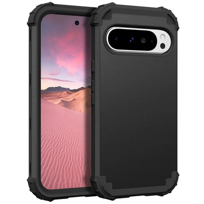 L-Style For Google Pixel 9 Pro XL Case Shockproof PC + TPU Phone Back Cover