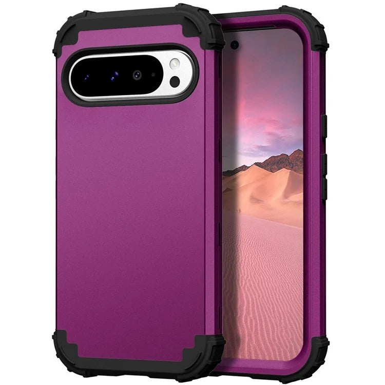L-Style For Google Pixel 9 Pro XL Case Shockproof PC + TPU Phone Back Cover