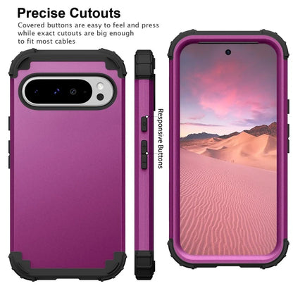L-Style For Google Pixel 9 Pro XL Case Shockproof PC + TPU Phone Back Cover