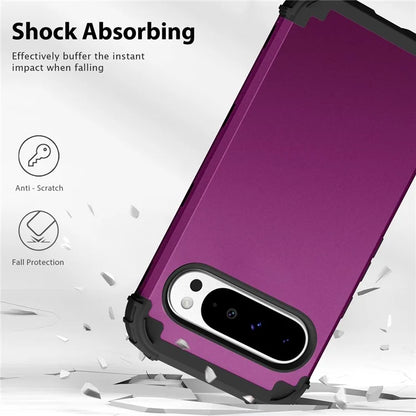 L-Style For Google Pixel 9 Pro XL Case Shockproof PC + TPU Phone Back Cover