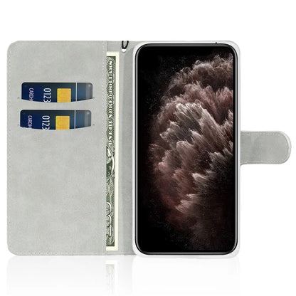 For iPhone 16 Plus Case PU Leather Wallet Card Slots Glitter Phone Cover
