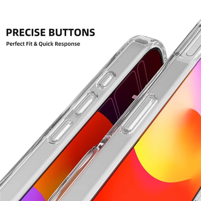 MUTURAL For iPhone 16 Pro Max Case Compatible with MagSafe TPU+PC Clear Phone Cover