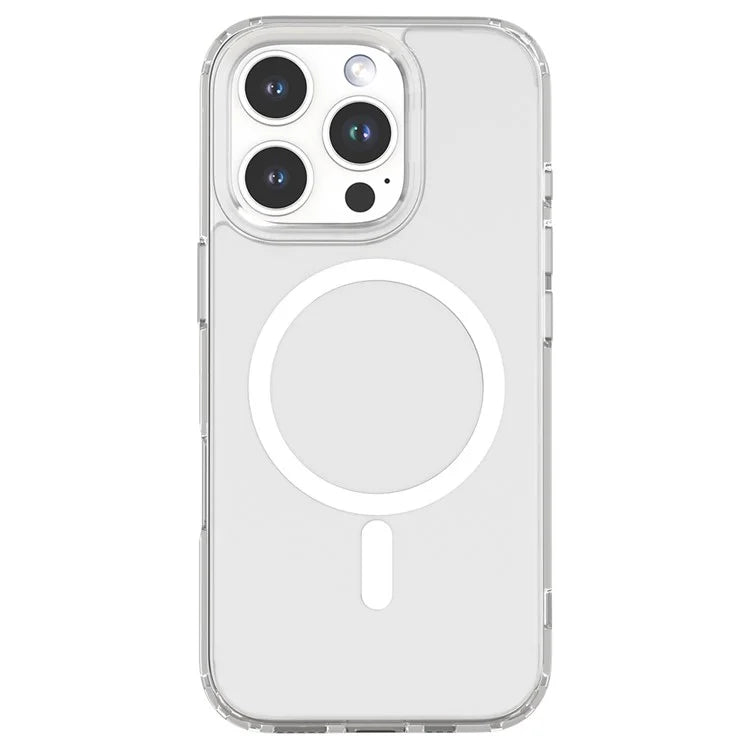 MUTURAL For iPhone 16 Pro Case Compatible with MagSafe TPU+PC Clear Phone Cover