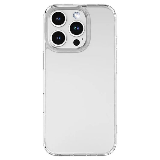 MUTURAL For iPhone 16 Pro Case Rounded Edge TPU+PC Clear Phone Cover