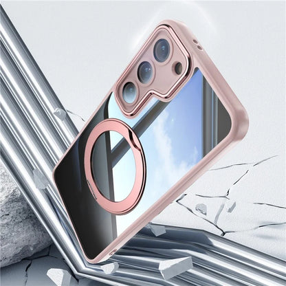 For Samsung Galaxy S23 Case Rotatable Magnetic Kickstand TPU+PC Phone Cover with Lens Film