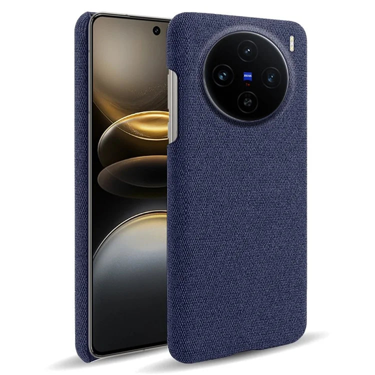 For vivo X100s 5G Case Cloth Texture Anti-Scratch Protective PC Phone Cover