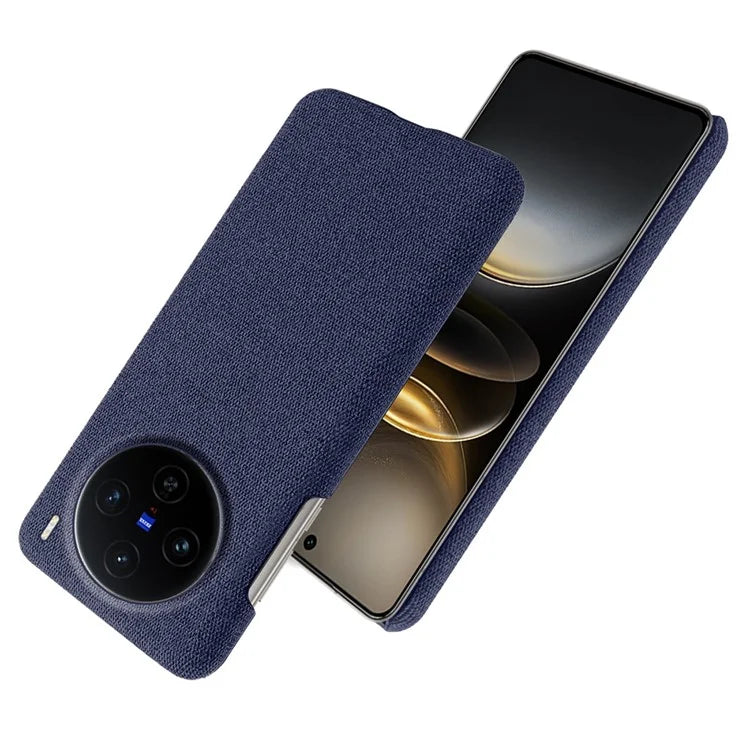 For vivo X100s 5G Case Cloth Texture Anti-Scratch Protective PC Phone Cover