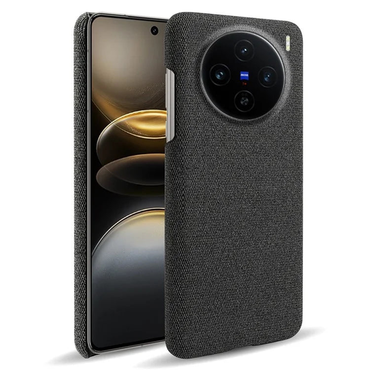 For vivo X100s 5G Case Cloth Texture Anti-Scratch Protective PC Phone Cover