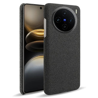 For vivo X100s 5G Case Cloth Texture Anti-Scratch Protective PC Phone Cover