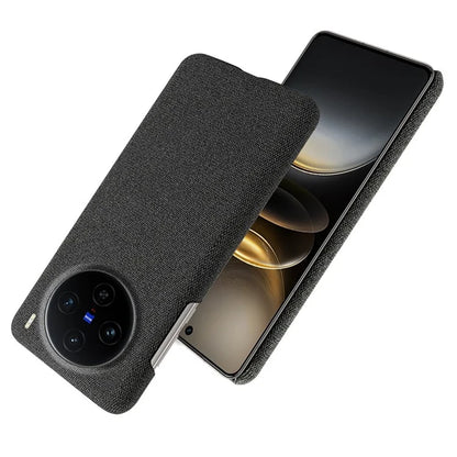 For vivo X100s 5G Case Cloth Texture Anti-Scratch Protective PC Phone Cover