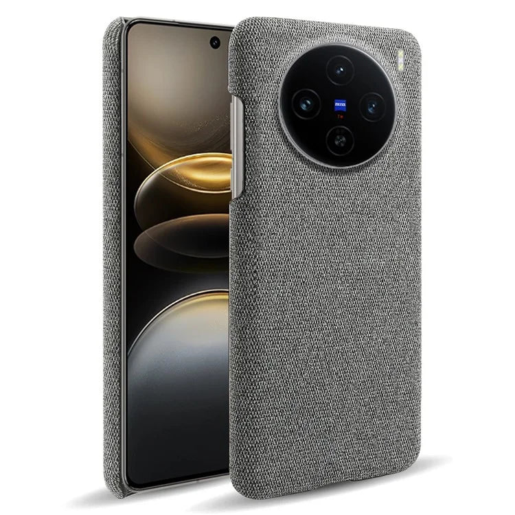 For vivo X100s 5G Case Cloth Texture Anti-Scratch Protective PC Phone Cover