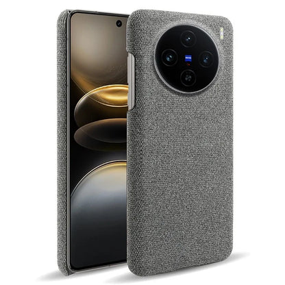 For vivo X100s 5G Case Cloth Texture Anti-Scratch Protective PC Phone Cover