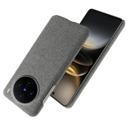 For vivo X100s 5G Case Cloth Texture Anti-Scratch Protective PC Phone Cover