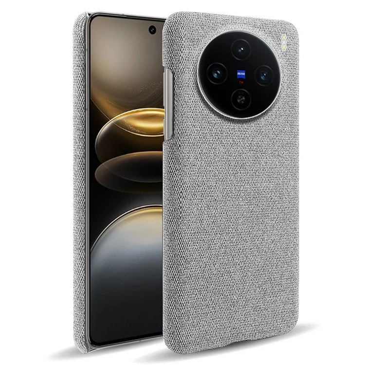 For vivo X100s 5G Case Cloth Texture Anti-Scratch Protective PC Phone Cover