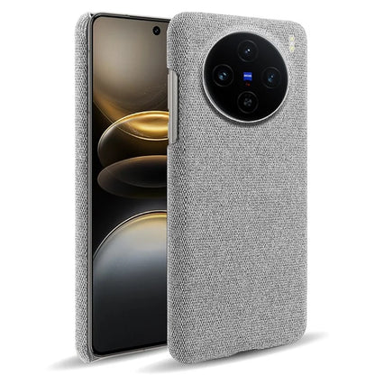 For vivo X100s 5G Case Cloth Texture Anti-Scratch Protective PC Phone Cover
