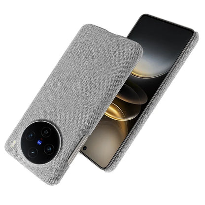 For vivo X100s 5G Case Cloth Texture Anti-Scratch Protective PC Phone Cover