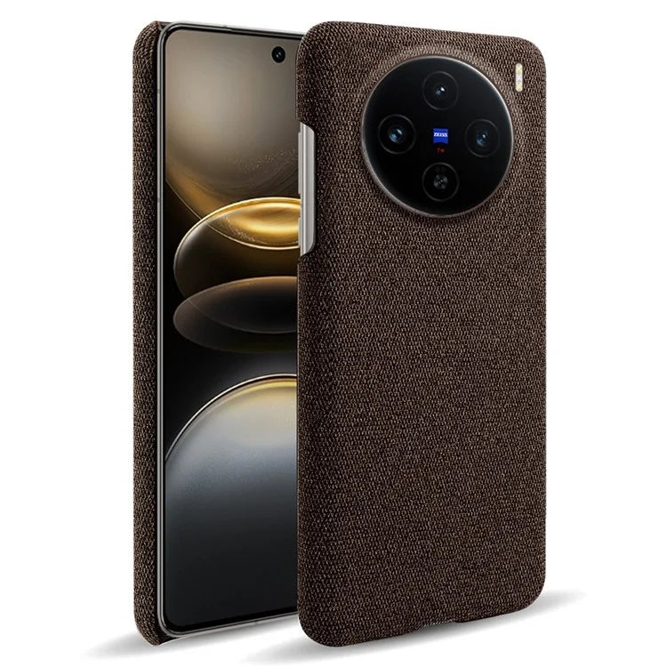 For vivo X100s 5G Case Cloth Texture Anti-Scratch Protective PC Phone Cover