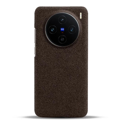 For vivo X100s 5G Case Cloth Texture Anti-Scratch Protective PC Phone Cover