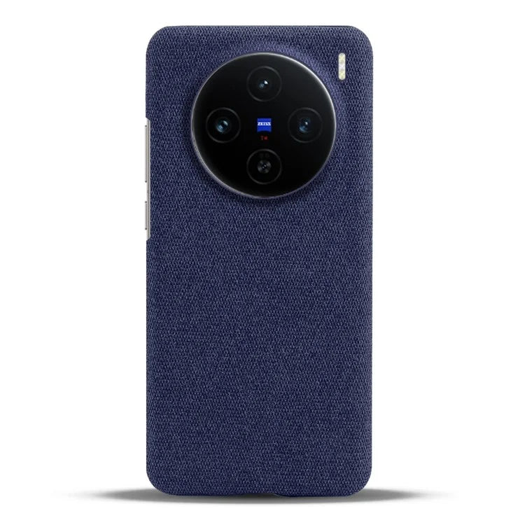 For vivo X100 5G Case Cloth Texture Anti-Scratch Protective PC Phone Cover