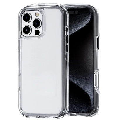 For iPhone 16 Pro Max Case Annular Airbags PC+TPU Shockproof Phone Cover