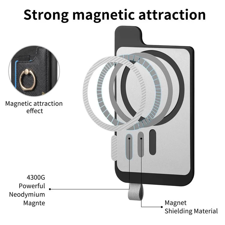 For Motorola Moto G 5G (2024) Case 2-in-1 Magnetic Detachable Card Holder Leather+TPU Phone Cover