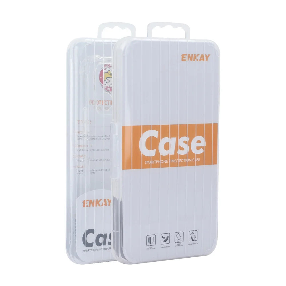 For Samsung Galaxy S23+ ENKAY Hat-Prince Magnetic Case Honeycomb Design TPU+PC Phone Cover + 0.18mm Screen Protector