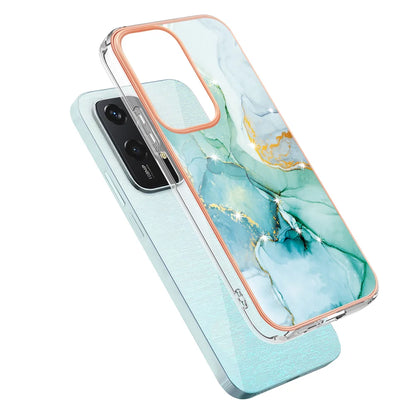 For Honor 200 Lite Case YB IMD Series-2 Style-B IMD Marble Pattern TPU Back Cover