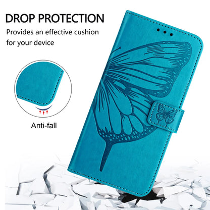 For Samsung Galaxy S24 FE Case YB Imprinting Series-4 Butterfly Flower Flip Wallet Leather Phone Cover
