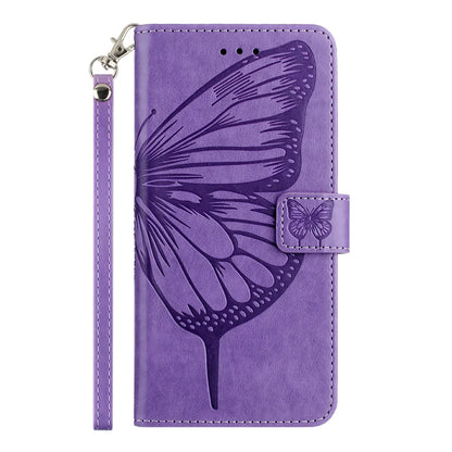For Samsung Galaxy A16 5G Case YB Imprinting Series-4 Butterfly Flower Flip Wallet Leather Phone Cover