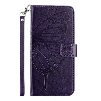 For Samsung Galaxy A16 5G Case YB Imprinting Series-4 Butterfly Flower Flip Wallet Leather Phone Cover