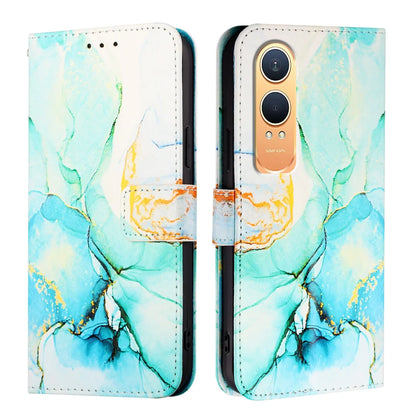 For OnePlus Nord CE4 Lite 5G Case YB Pattern Printing Leather Series-5   Marble Pattern Wallet Phone Cover