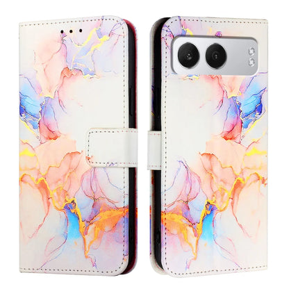 For OnePlus Nord 4 Case YB Pattern Printing Leather Series-5   Marble Pattern Wallet Phone Cover