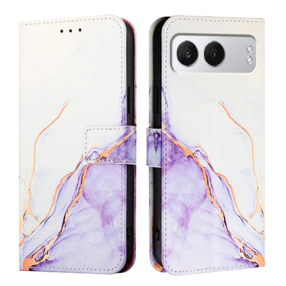 For OnePlus Nord 4 Case YB Pattern Printing Leather Series-5   Marble Pattern Wallet Phone Cover