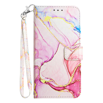 For Samsung Galaxy A16 5G Case YB Pattern Printing Leather Series-5   Marble Pattern Wallet Phone Cover