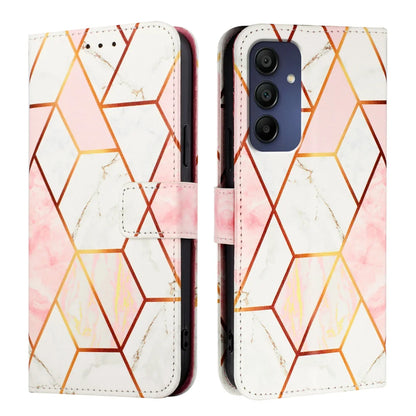 For Samsung Galaxy A16 5G Case YB Pattern Printing Leather Series-5   Marble Pattern Wallet Phone Cover