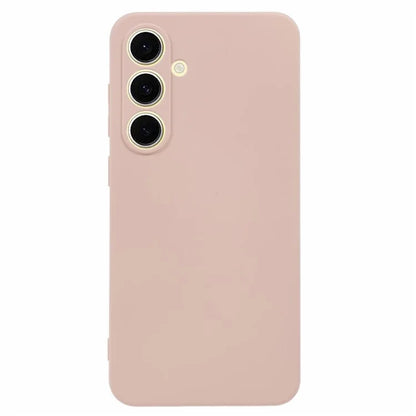 For Samsung Galaxy S24 FE Case TPU Back Soft Anti-Scratch Fiber Lining Phone Cover
