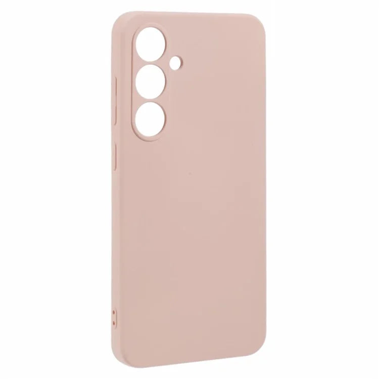 For Samsung Galaxy S24 FE Case TPU Back Soft Anti-Scratch Fiber Lining Phone Cover