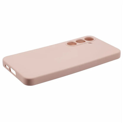 For Samsung Galaxy S24 FE Case TPU Back Soft Anti-Scratch Fiber Lining Phone Cover