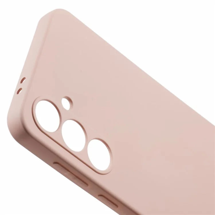 For Samsung Galaxy S24 FE Case TPU Back Soft Anti-Scratch Fiber Lining Phone Cover
