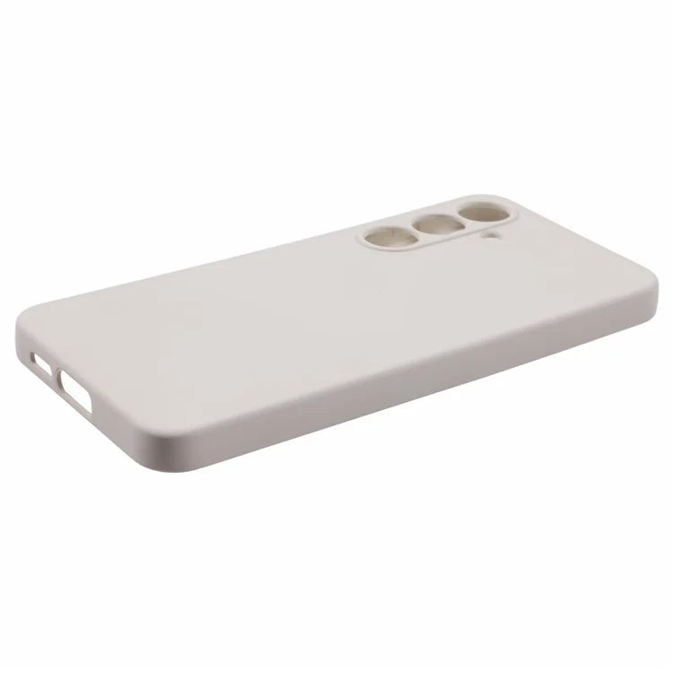For Samsung Galaxy S24 FE Case TPU Back Soft Anti-Scratch Fiber Lining Phone Cover