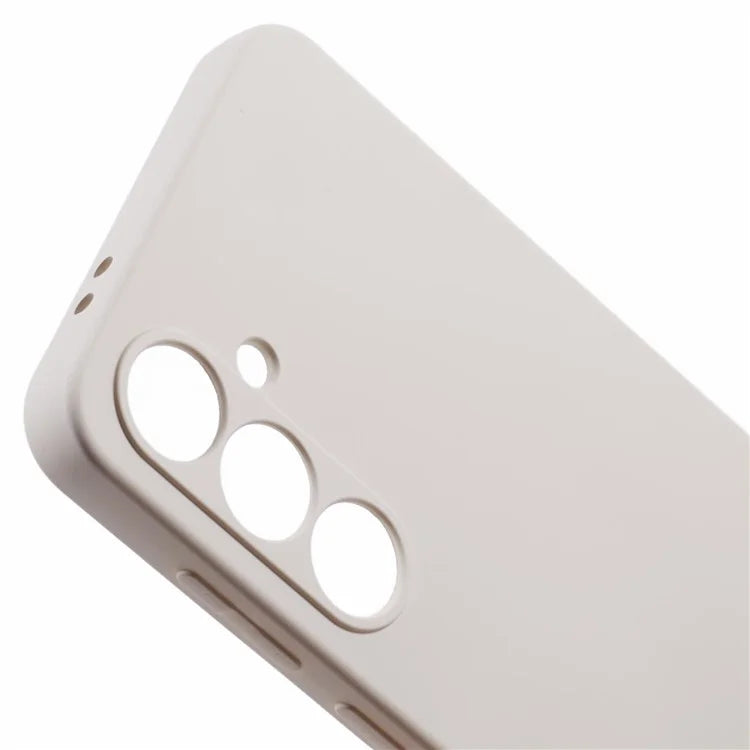For Samsung Galaxy S24 FE Case TPU Back Soft Anti-Scratch Fiber Lining Phone Cover