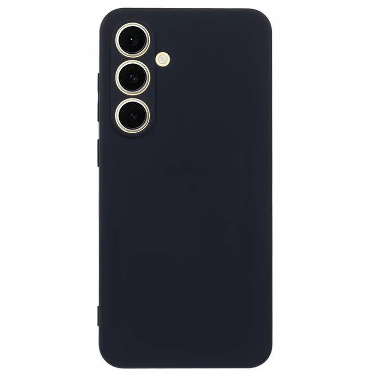 For Samsung Galaxy S24 FE Case TPU Back Soft Anti-Scratch Fiber Lining Phone Cover