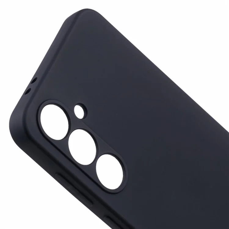 For Samsung Galaxy S24 FE Case TPU Back Soft Anti-Scratch Fiber Lining Phone Cover